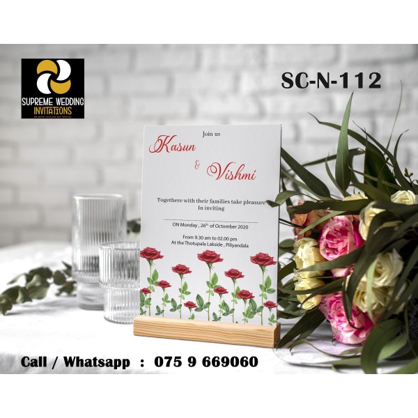 Wedding Invitation Card (SC-N-112)