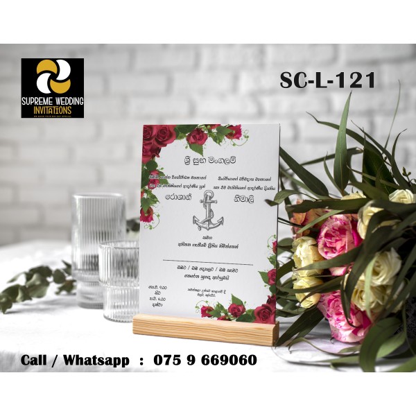 Wedding Invitation Card (SC-L-121)