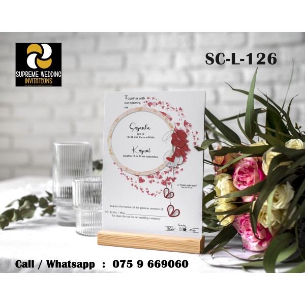 Wedding Invitation Card (SC-L-126)