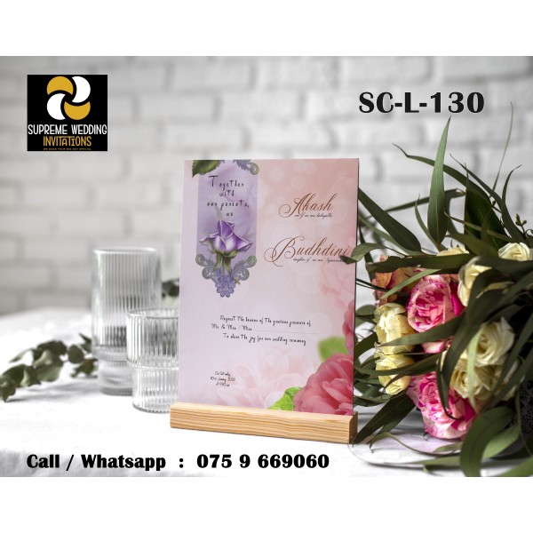 Wedding Invitation Card (SC-L-130)