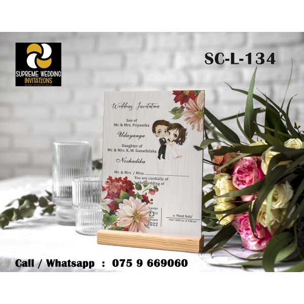 Wedding Invitation Card (SC-L-134)