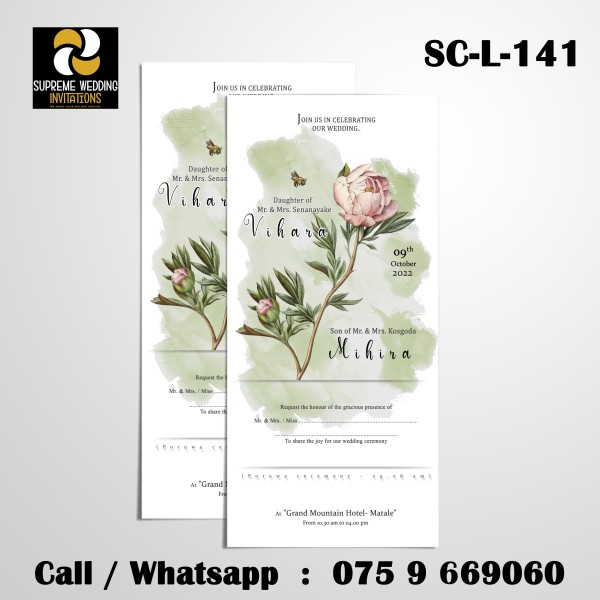 Wedding Invitation Card (SC-L-141)