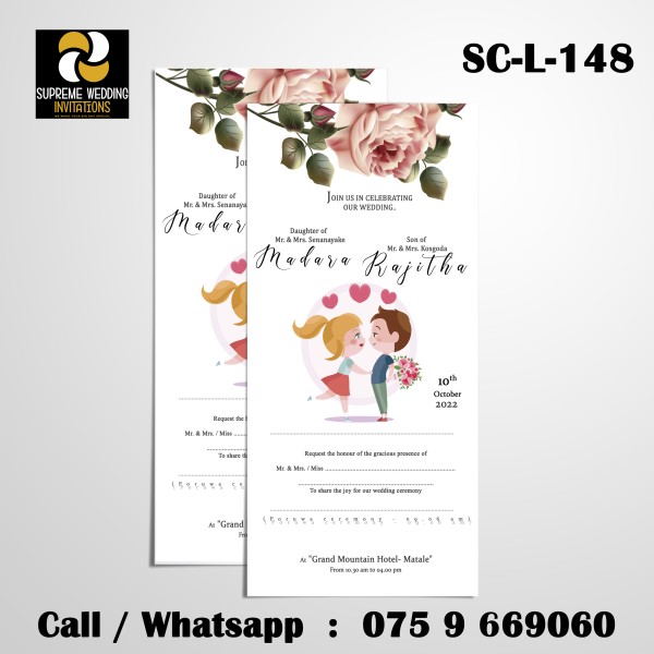 Wedding Invitation Card (SC-L-148)