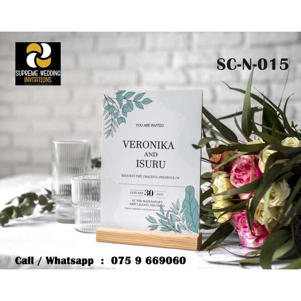 Wedding Invitation Card (SC-N-015)