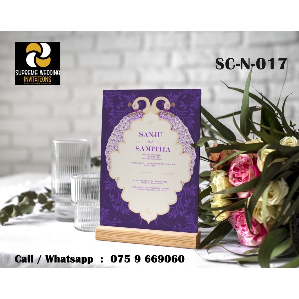 Wedding Invitation Card (SC-N-017)