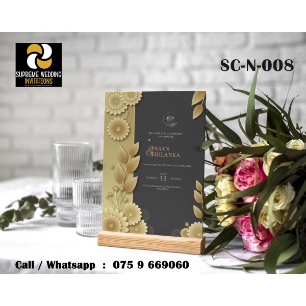 Wedding Invitation Card (SC-N-008)