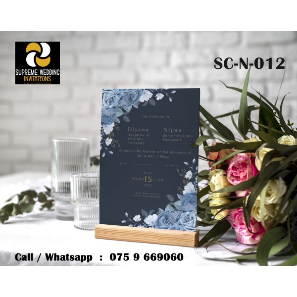 Wedding Invitation Card (SC-N-012)