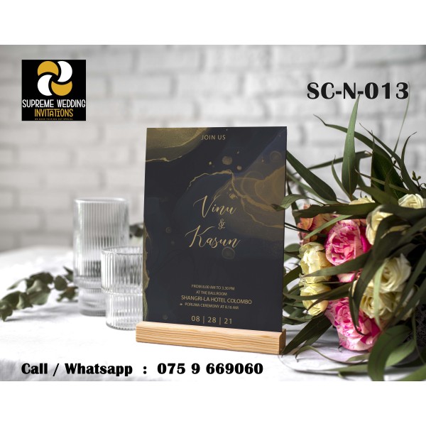 Wedding Invitation Card (SC-N-013)