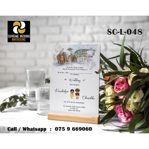 Wedding Invitation Card (SC-L-048)