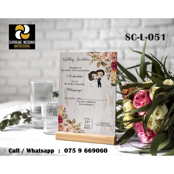 Wedding Invitation Card (SC-L-051)